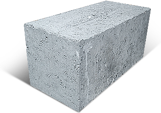 Фундаментный блок из тяжёлого бетона
